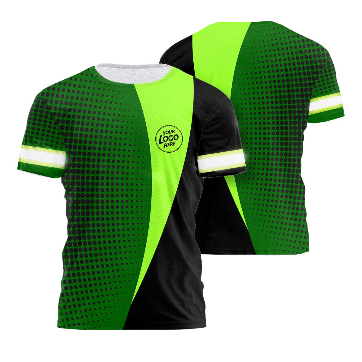 Hi Vis Shirt Reflective Uniform Company Green Neon Construction Safety ...